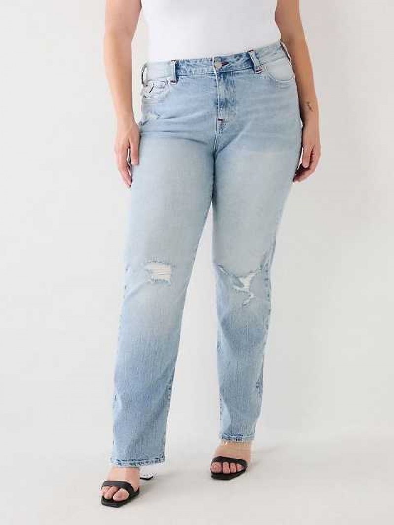 Vaqueros Bootcut True Religion Plus Becca Mujer Azules Claro | Colombia-VWJKYNS50