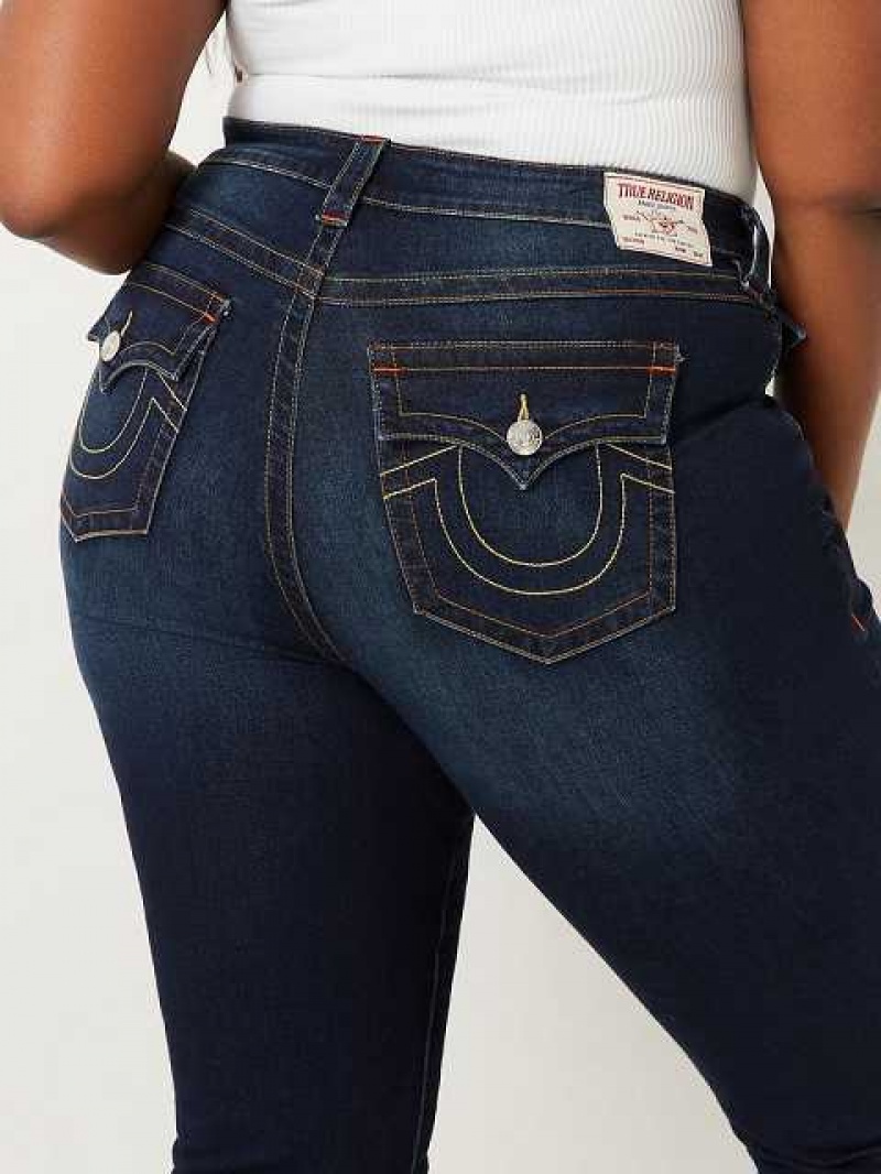 Vaqueros Bootcut True Religion Plus Becca Mujer Azules Oscuro | Colombia-PWCMNOD89