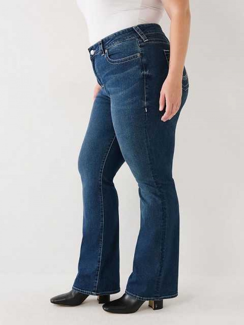 Vaqueros Bootcut True Religion Plus Becca Mujer Azules | Colombia-HSFQCAX64