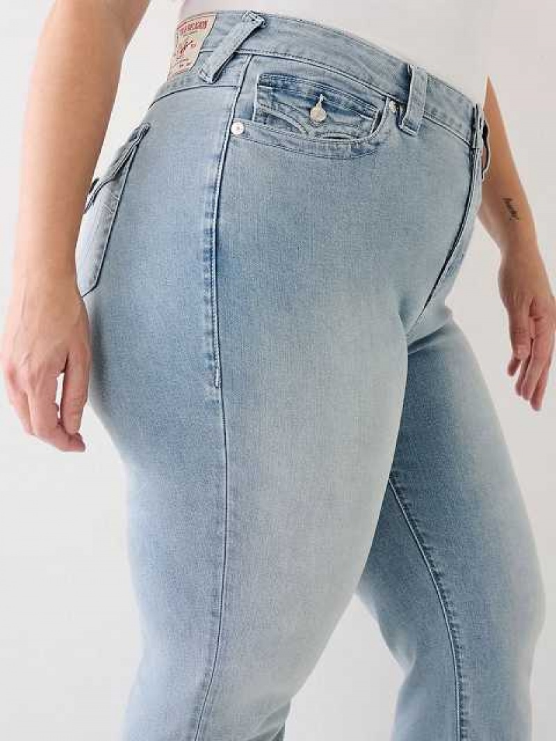 Vaqueros Bootcut True Religion Plus Becca Mujer Azules | Colombia-GFXWQKD61