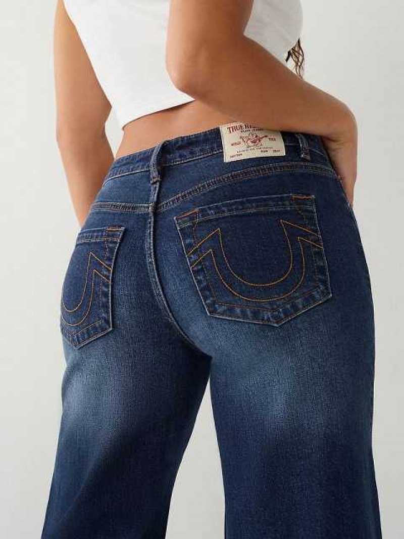 Vaqueros Bootcut True Religion Relaxed Anchos Leg Mujer Azules Oscuro | Colombia-MUGOSLW12