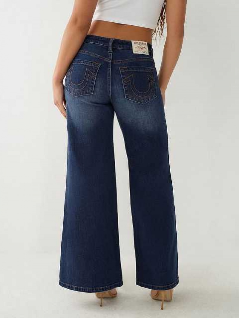 Vaqueros Bootcut True Religion Relaxed Anchos Leg Mujer Azules Oscuro | Colombia-MUGOSLW12